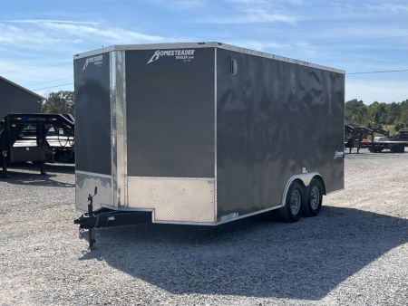 Used 2023 Homesteader 8.5'X16' 7K GVWR Enclosed Trailer