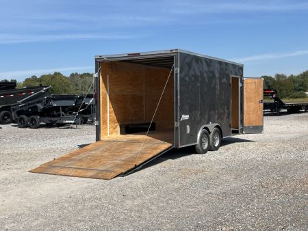 Used 2023 Homesteader 8.5'X16' 7K GVWR Enclosed Trailer