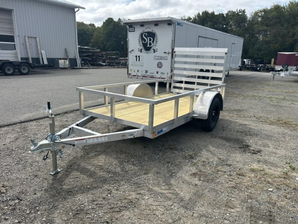 New 2027 ALCOM 5' X10 ' Aluminum Frame , open, 2,990 lb. GVWR Utility Trailer