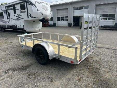 New 2027 ALCOM 5' X10 ' Aluminum Frame , open, 2,990 lb. GVWR Utility Trailer