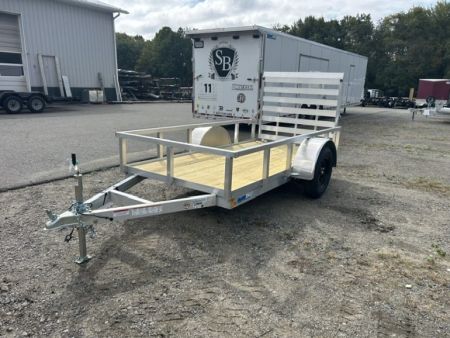New 2027 ALCOM 5' X10 ' Aluminum Frame , open, 2,990 lb. GVWR Utility Trailer
