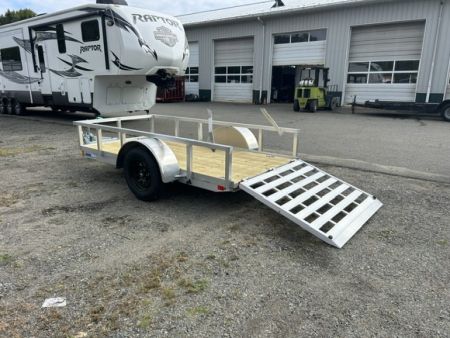 New 2027 ALCOM 5' X10 ' Aluminum Frame , open, 2,990 lb. GVWR Utility Trailer