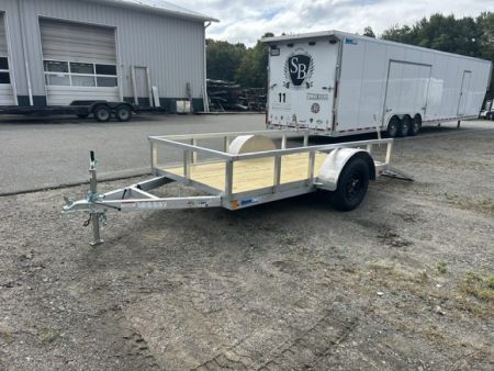 New 2027 ALCOM 5' X10 ' Aluminum Frame , open, 2,990 lb. GVWR Utility Trailer