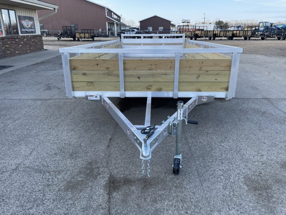New 2027 H&H Trailers 82X14 Aluminum 3K Woodside Landscape Trailer