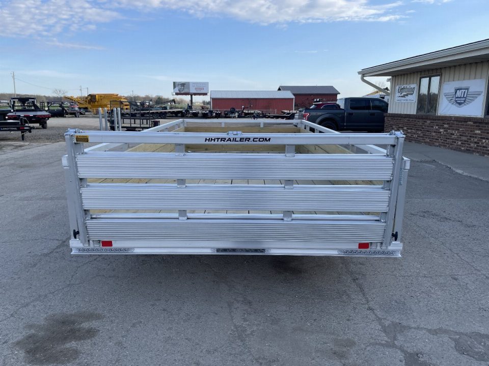 New 2027 H&H Trailers 82X14 Aluminum 3K Woodside Landscape Trailer