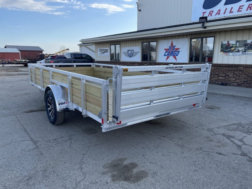 New 2027 H&H Trailers 82X14 Aluminum 3K Woodside Landscape Trailer