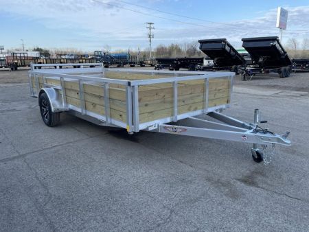 New 2027 H&H Trailers 82X14 Aluminum 3K Woodside Landscape Trailer