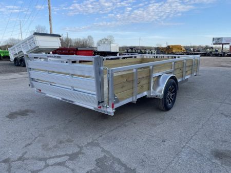 New 2027 H&H Trailers 82X14 Aluminum 3K Woodside Landscape Trailer