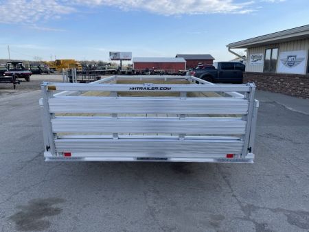 New 2027 H&H Trailers 82X14 Aluminum 3K Woodside Landscape Trailer