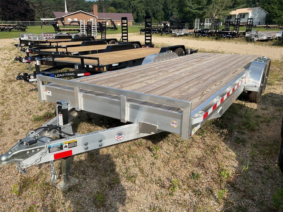 New 2027 H&H Trailers 20' ALUMINUM Car Hauler