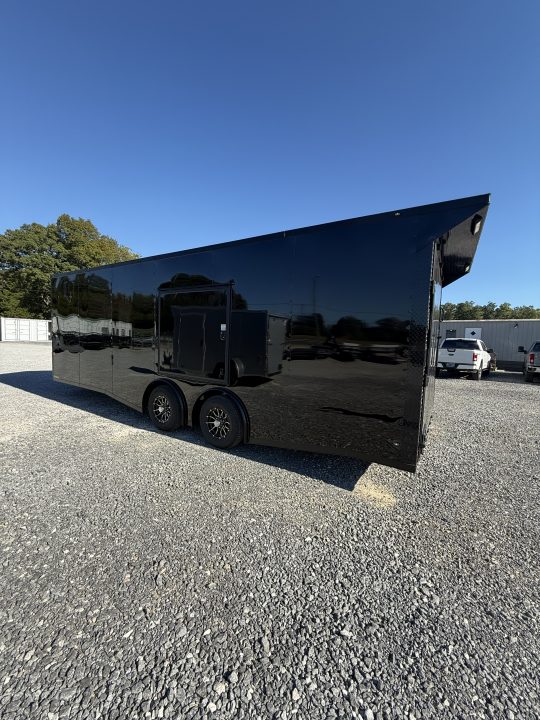 New 2027 Rock Solid Cargo 8.5x24 Cargo / Enclosed Trailer, 5200# TORSION AXLES, BLACKOUT PACKAGE, POLYCORE, SEMI SCREWLESS