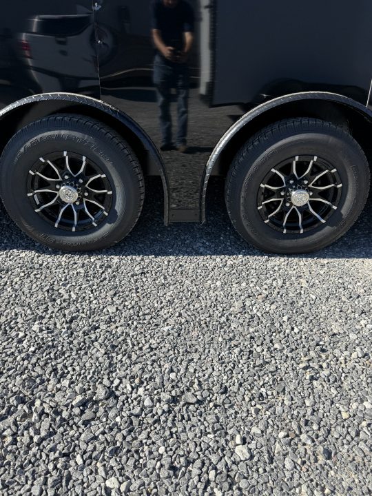 New 2027 Rock Solid Cargo 8.5x24 Cargo / Enclosed Trailer, 5200# TORSION AXLES, BLACKOUT PACKAGE, POLYCORE, SEMI SCREWLESS