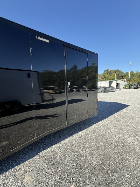 New 2027 Rock Solid Cargo 8.5x24 Cargo / Enclosed Trailer, 5200# TORSION AXLES, BLACKOUT PACKAGE, POLYCORE, SEMI SCREWLESS