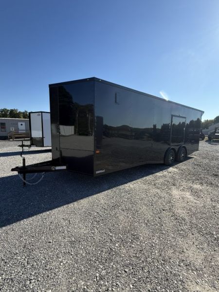 New 2027 Rock Solid Cargo 8.5x24 Cargo / Enclosed Trailer, 5200# TORSION AXLES, BLACKOUT PACKAGE, POLYCORE, SEMI SCREWLESS