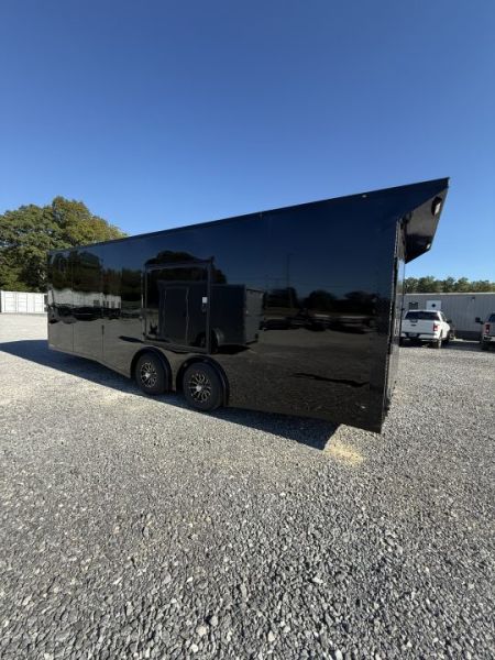 New 2027 Rock Solid Cargo 8.5x24 Cargo / Enclosed Trailer, 5200# TORSION AXLES, BLACKOUT PACKAGE, POLYCORE, SEMI SCREWLESS