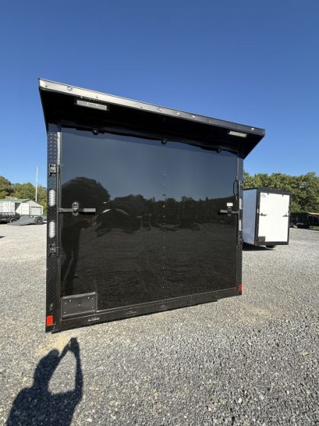 New 2027 Rock Solid Cargo 8.5x24 Cargo / Enclosed Trailer, 5200# TORSION AXLES, BLACKOUT PACKAGE, POLYCORE, SEMI SCREWLESS