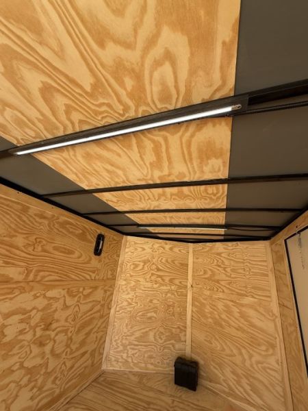 New 2027 Rock Solid Cargo 8.5x24 Cargo / Enclosed Trailer, 5200# TORSION AXLES, BLACKOUT PACKAGE, POLYCORE, SEMI SCREWLESS