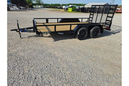 New 2026 Load Trail 83X14 TANDEM 7K TUBE TOP UTILITY W/4' SPRING GATE
