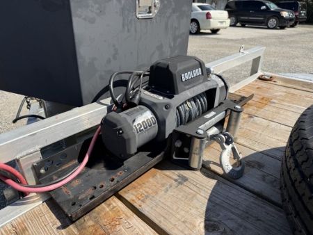 Used 2021 Wolverine Trailers 34' Aluminum Car Hauler | Triple Axle | 21K Capacity | Dovetail & Winch Car Hauler