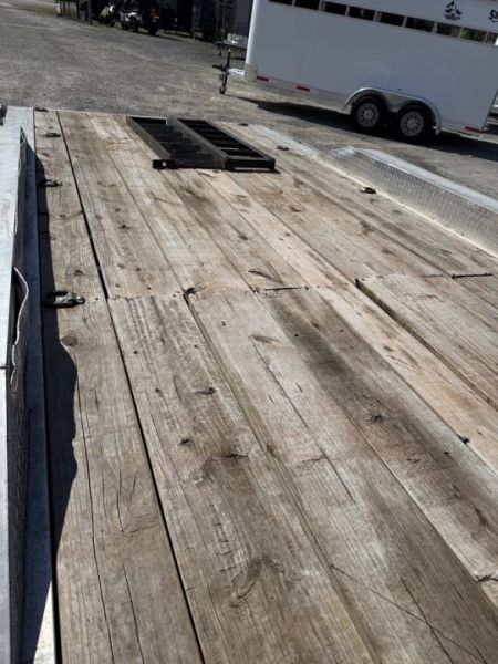 Used 2021 Wolverine Trailers 34' Aluminum Car Hauler | Triple Axle | 21K Capacity | Dovetail & Winch Car Hauler