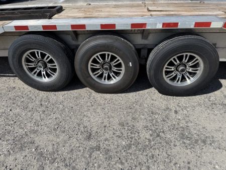 Used 2021 Wolverine Trailers 34' Aluminum Car Hauler | Triple Axle | 21K Capacity | Dovetail & Winch Car Hauler