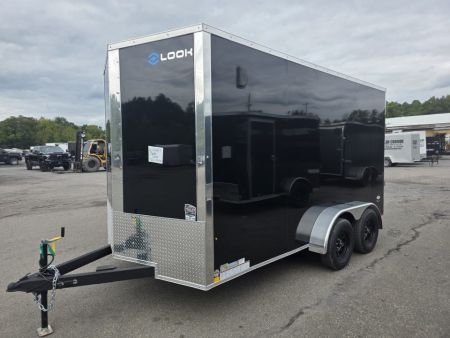 New 2027 Look Trailers ST DLX 7X14 7K - RAMP Cargo / Enclosed Trailer