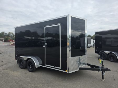 New 2027 Look Trailers ST DLX 7X14 7K - RAMP Cargo / Enclosed Trailer
