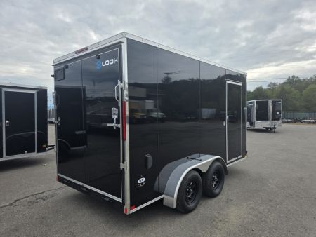 New 2027 Look Trailers ST DLX 7X14 7K - RAMP Cargo / Enclosed Trailer