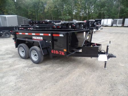 New 2026 Premier Trailers Inc. 6 X 10 , 7000 lb. GVWR Dump Trailer