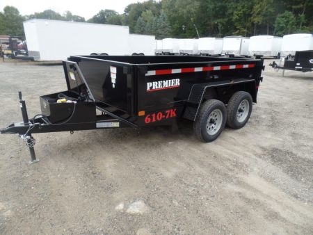 New 2026 Premier Trailers Inc. 6 X 10 , 7000 lb. GVWR Dump Trailer