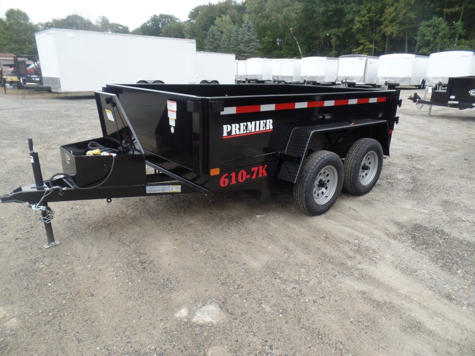 New 2026 Premier Trailers Inc. 6 X 10 , 7000 lb. GVWR Dump Trailer