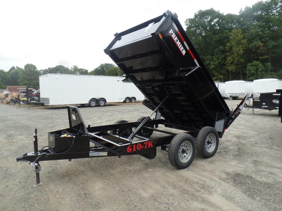 New 2026 Premier Trailers Inc. 6 X 10 , 7000 lb. GVWR Dump Trailer