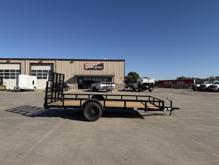 New 2027 Top Hat 77 X 14 DSA Utility Trailer