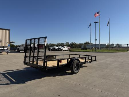 New 2027 Top Hat 77 X 14 DSA Utility Trailer
