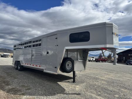 New 2027 Trails West 25' GN Hotshot Stock / Stock Combo Trailer