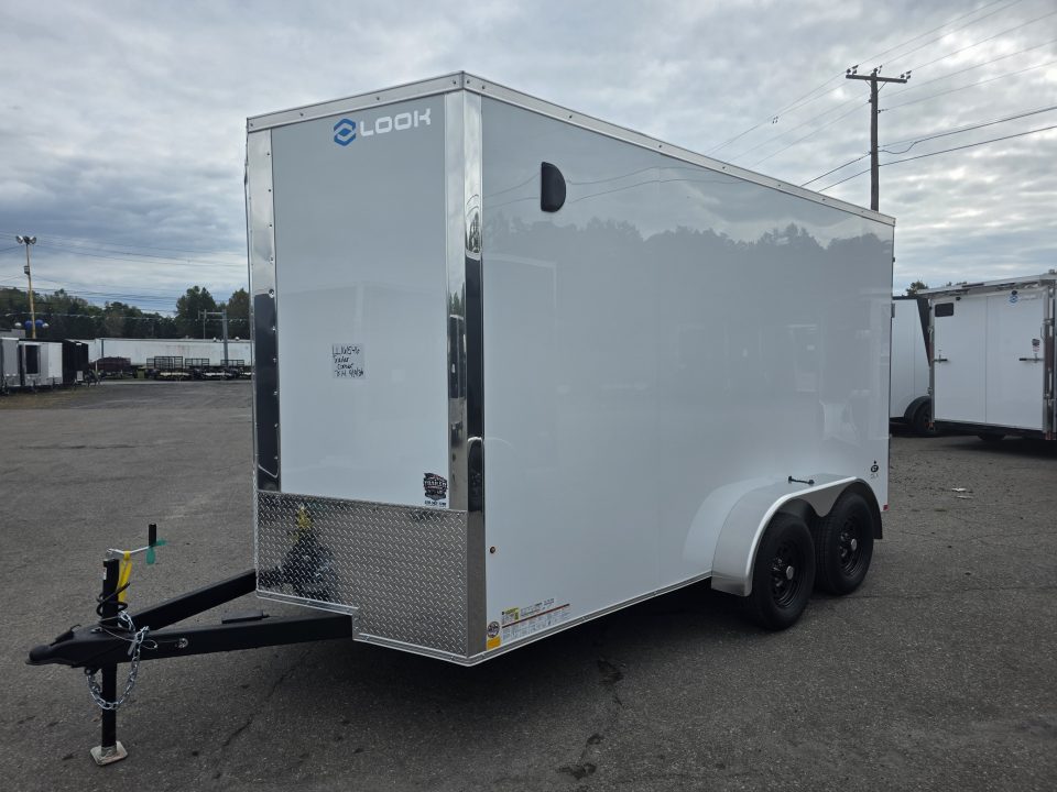 New 2027 Look Trailers ST DLX 7X14 7K - RAMP Cargo / Enclosed Trailer