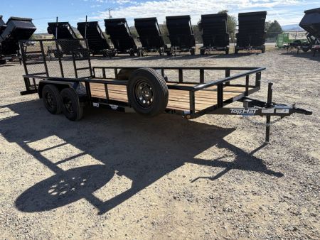New 2027 Top Hat Trailers Tandem axle MP 83 x18' Utility Trailer