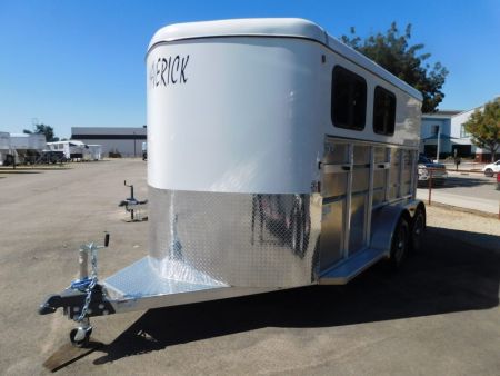 New 2027 Maverick Trailers Lite Dlx 2H Horse Trailer