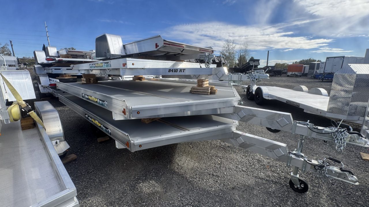New 2027 Aluma 50X10 TILT SNOWMOBILE TRAILER Snowmobile Trailer