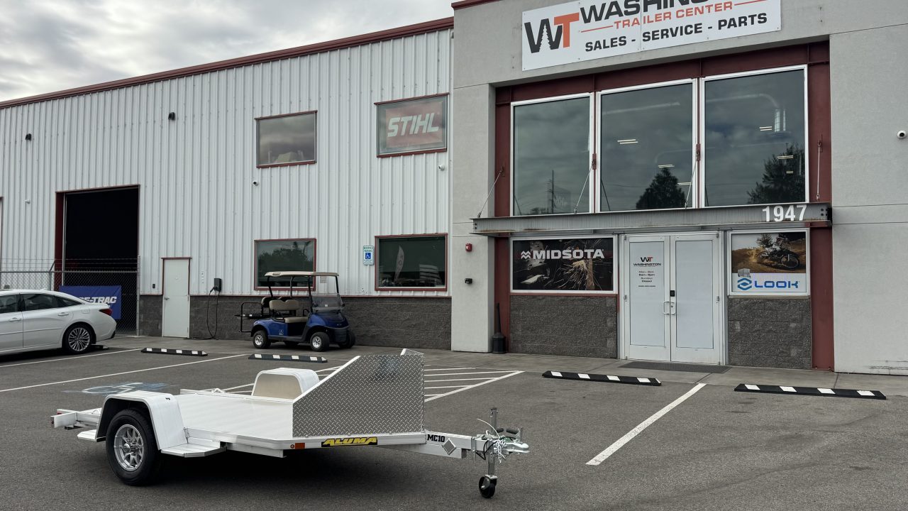 New 2027 Aluma 51X138 MOTORCYCLE TRAILER Motorcycle Trailer