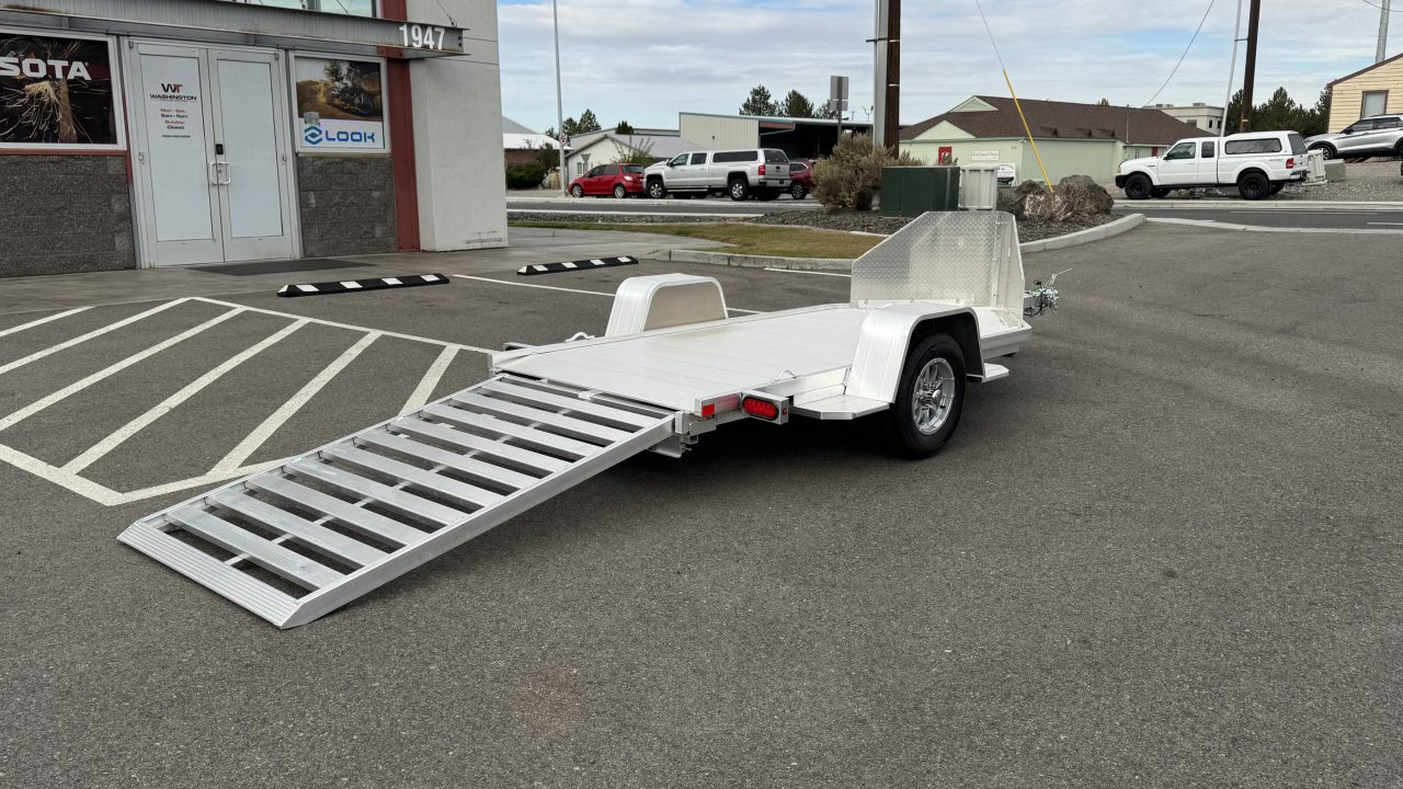 New 2027 Aluma 51X138 MOTORCYCLE TRAILER Motorcycle Trailer