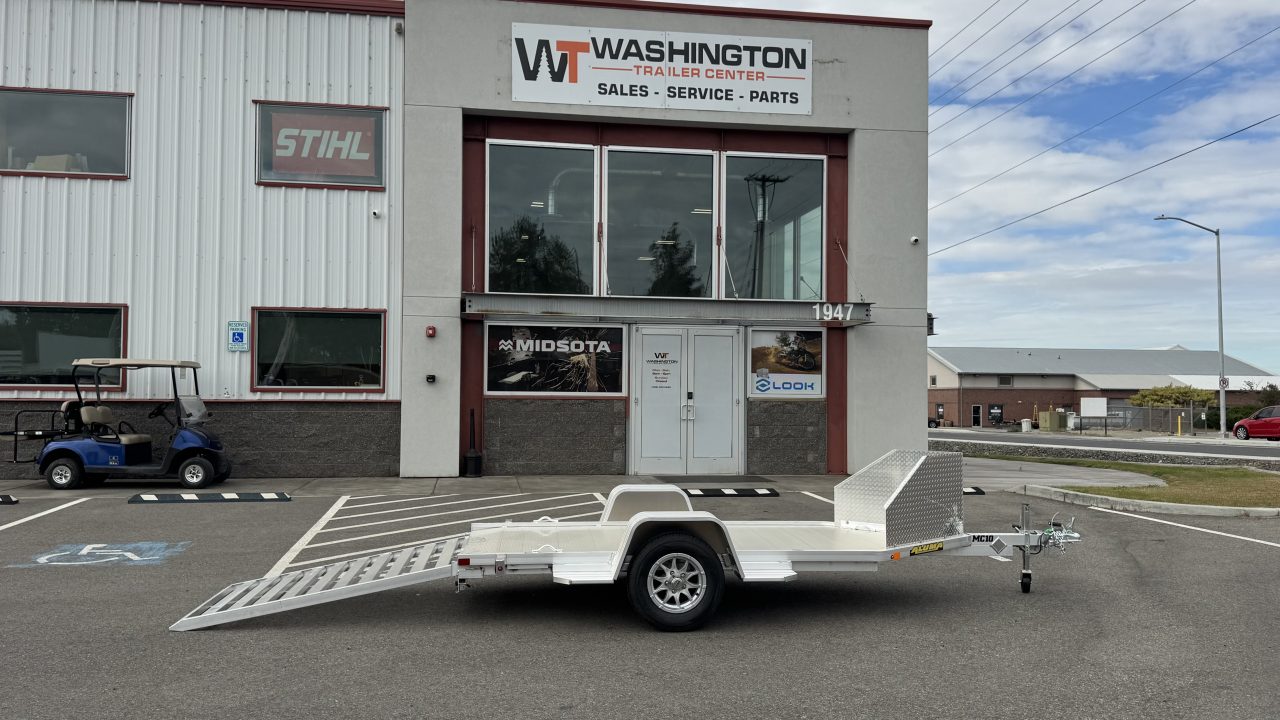 New 2027 Aluma 51X138 MOTORCYCLE TRAILER Motorcycle Trailer