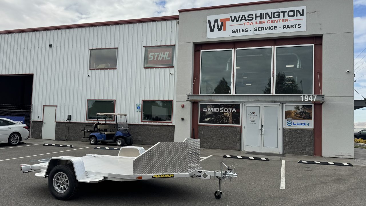 New 2027 Aluma 78X138 3K MOTORCYCLE TRAILER Motorcycle Trailer