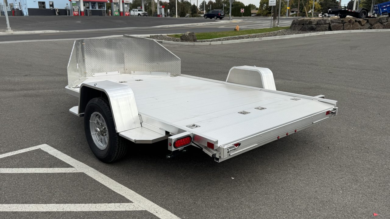 New 2027 Aluma 78X138 3K MOTORCYCLE TRAILER Motorcycle Trailer