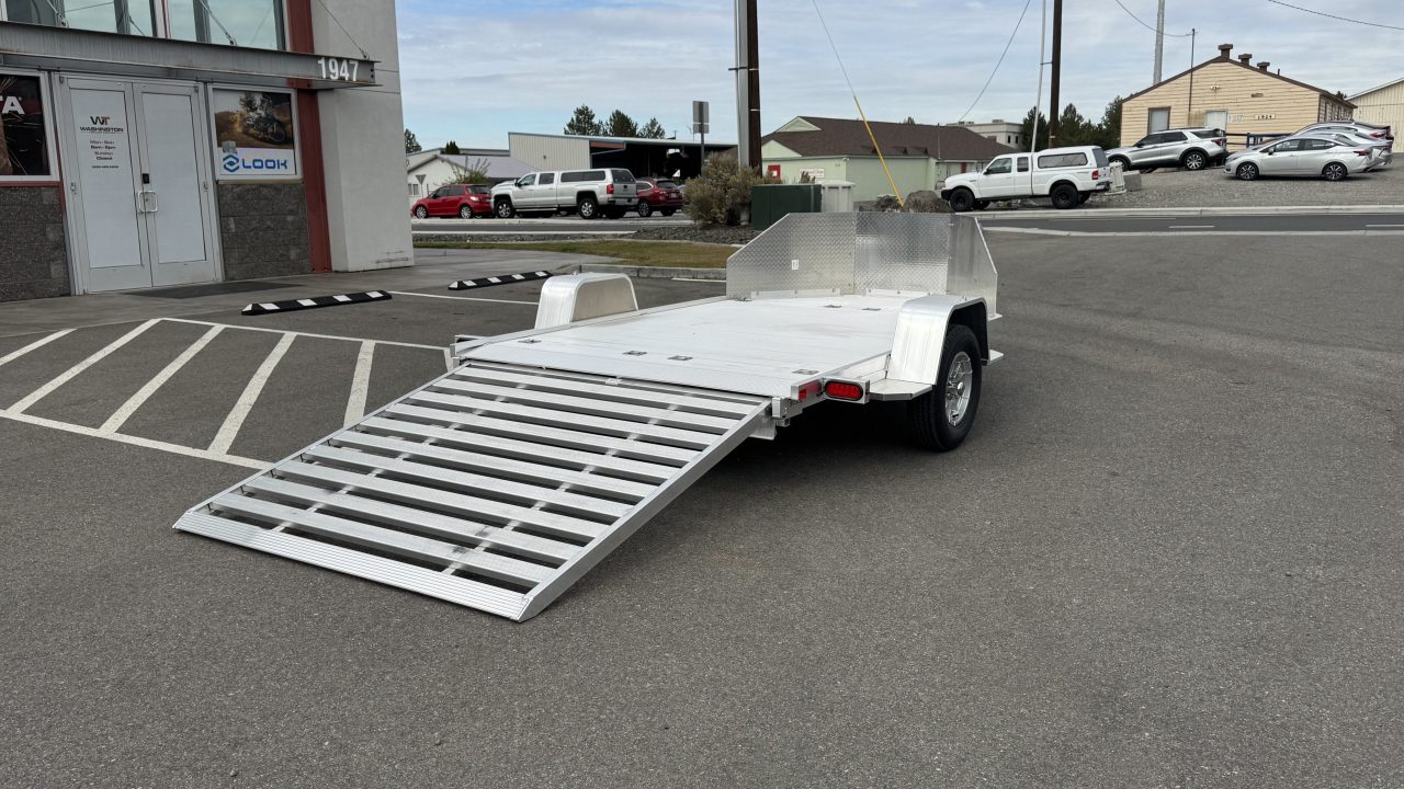New 2027 Aluma 78X138 3K MOTORCYCLE TRAILER Motorcycle Trailer