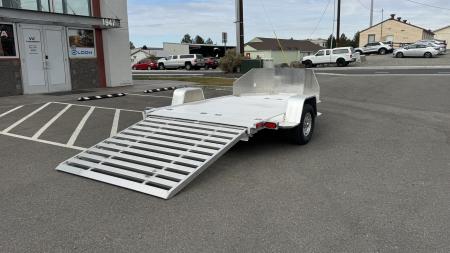 New 2027 Aluma 78X138 3K MOTORCYCLE TRAILER Motorcycle Trailer