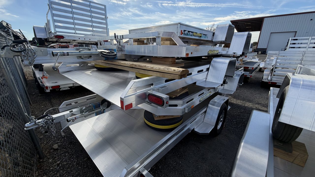 New 2027 Aluma 82X14 TILT 5.2K HD UTILITY Utility Trailer