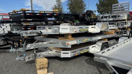 New 2027 Aluma 86X12 SNOWMOBILE TRAILER 3.5K Snowmobile Trailer