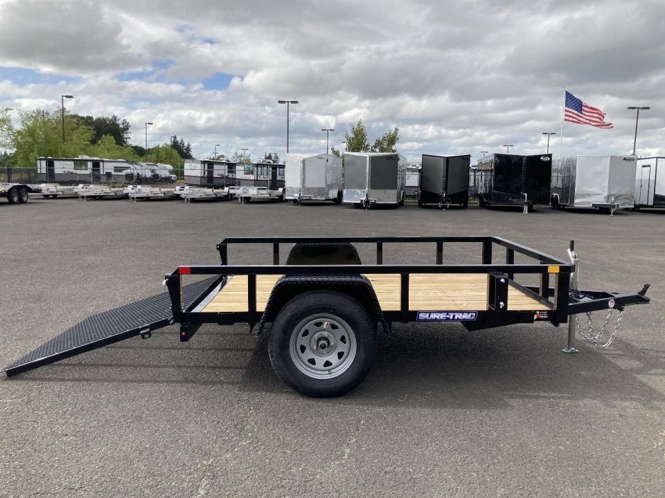 New 2027 Sure-Trac 5x8 Tube Top Utility 3K GVWR