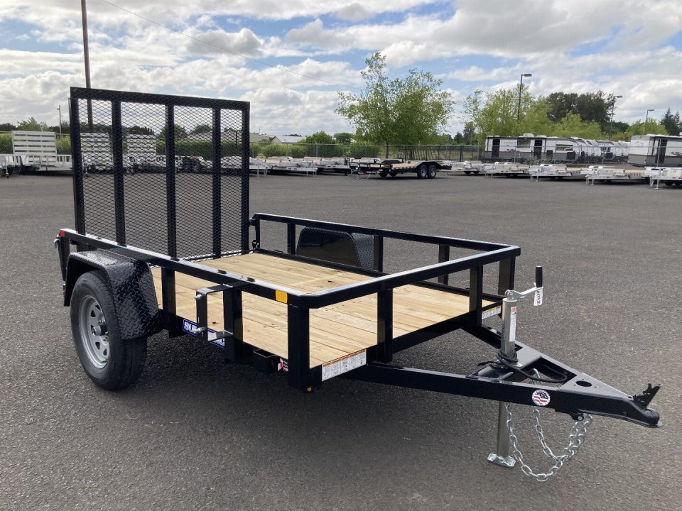 New 2027 Sure-Trac 5x8 Tube Top Utility 3K GVWR